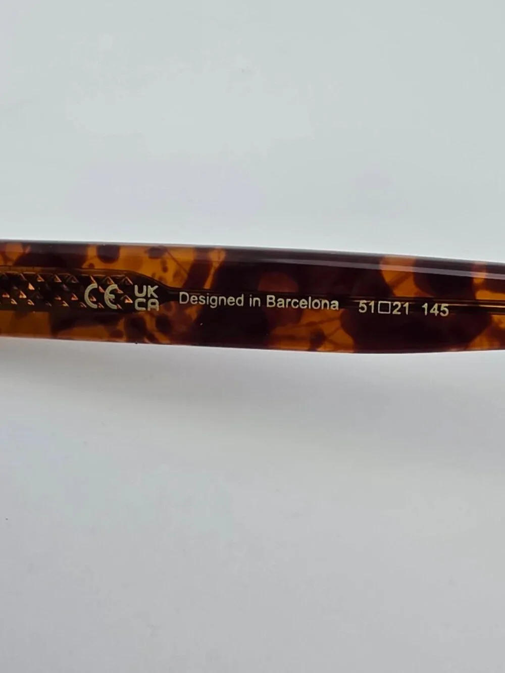 Meller Tana 250307 Tigris Carbon Frame Polarized Black Lens Sunglasses 51-21-145